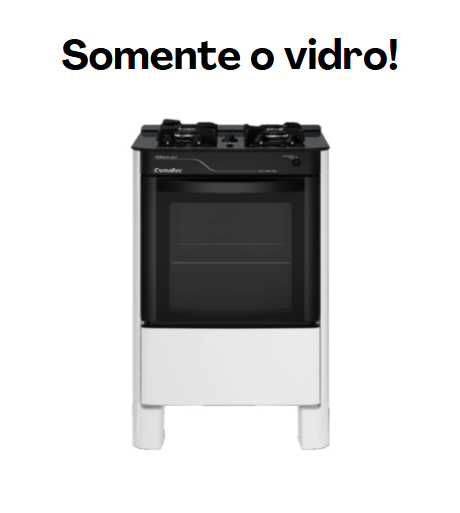 Vidro Linha de Fogões New Gen (Perola)