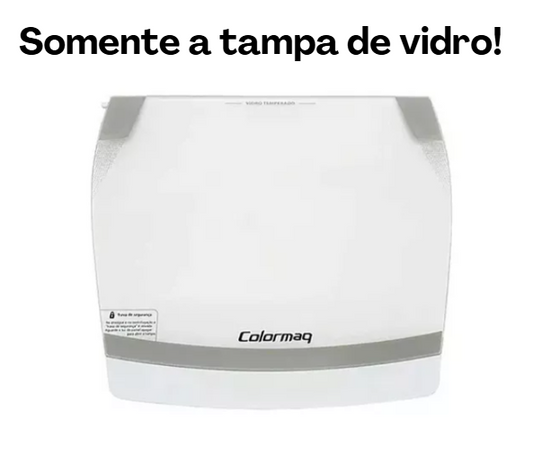 Tampa De Vidro Lavadora Colormaq 509 x 413 x 15Kg (160004181)