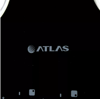 Mesa De Vidro Fogão Agile Glass (Preto e Branco) (45010245)